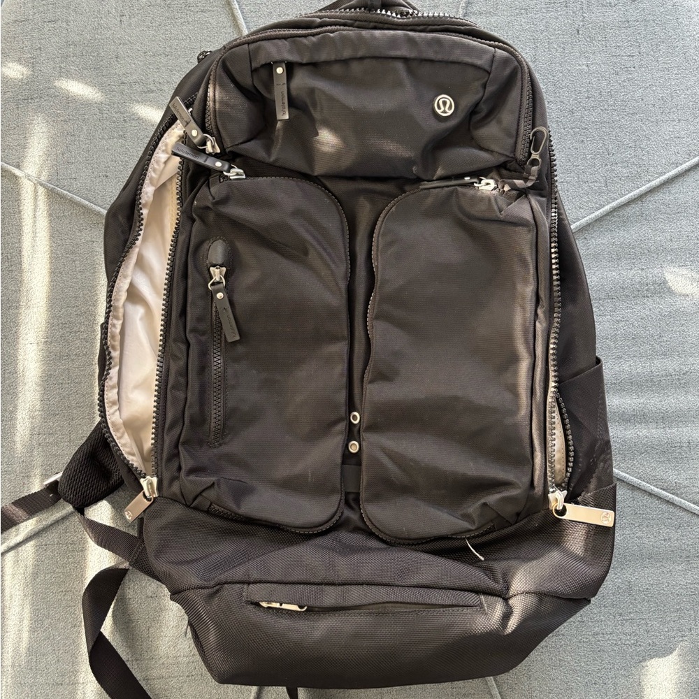 Lululemon Athletica Black Backpack
